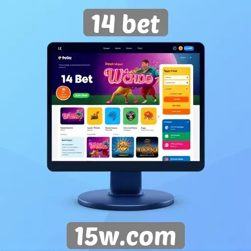 Análise da interface do usuário do site 14 bet